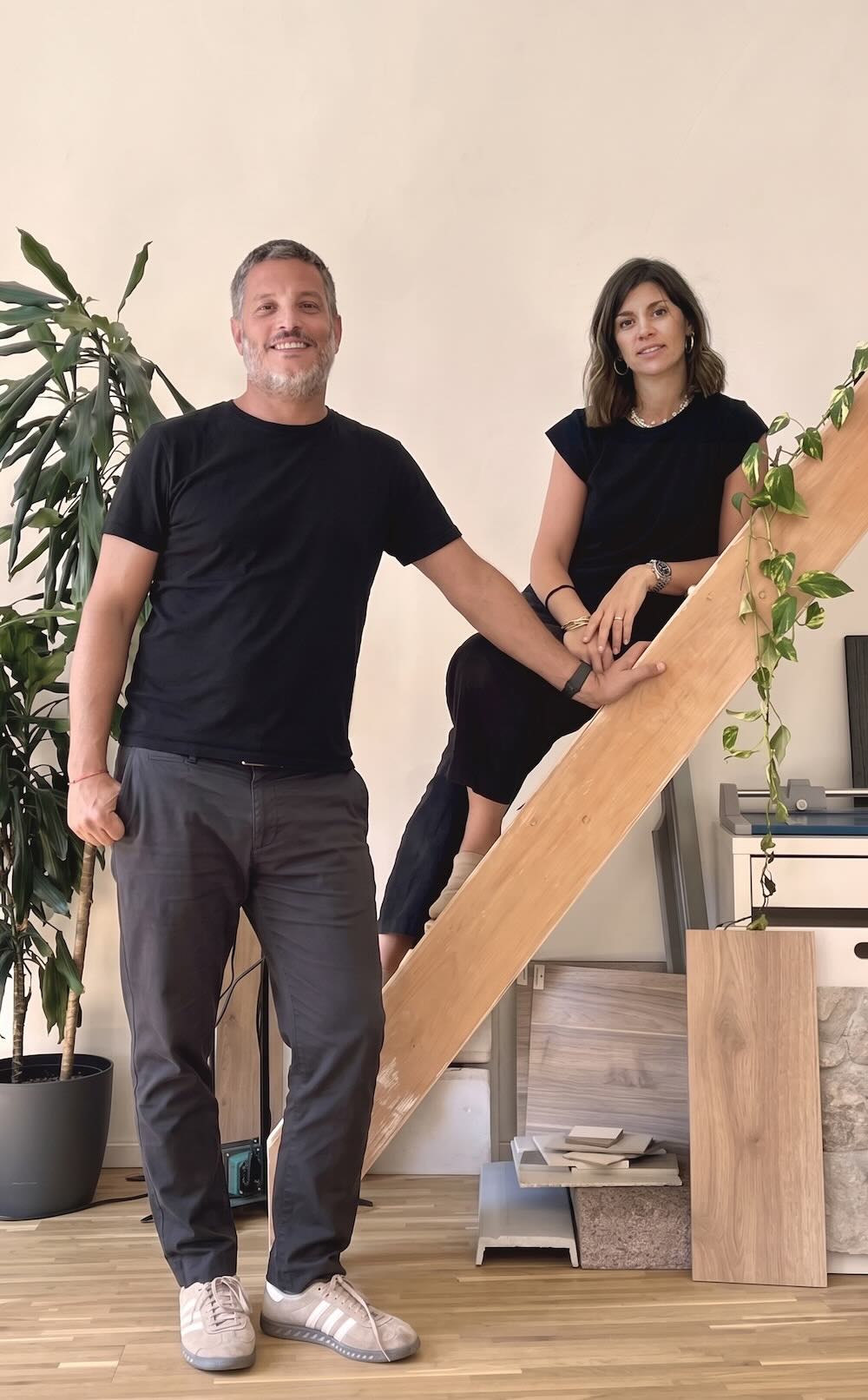 Foto CBA Alvise Camuffo e Mariavittoria Bosi, fondatori di Camuffo Bosi Architetti.